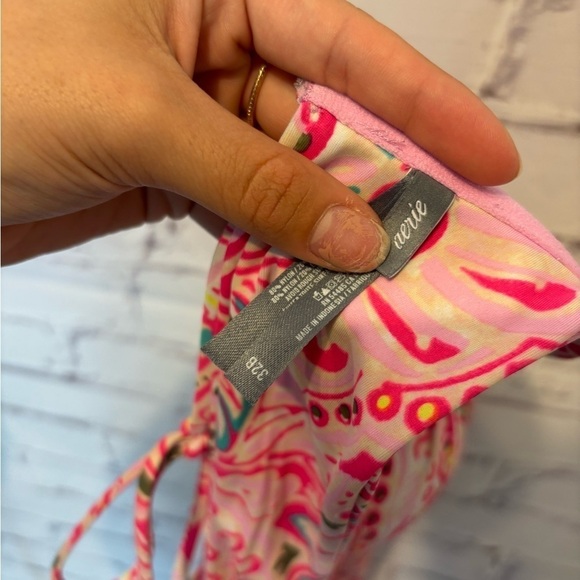 Aerie Pink Halter Bikini Top - 32B - Picture 4 of 4